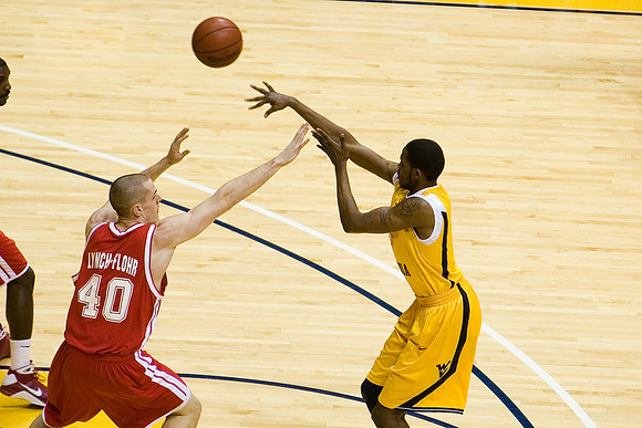 Ebanks with the dish
