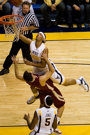 Dee Proby draws the foul