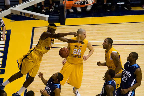 Ebanks with the finish -- Butler approves