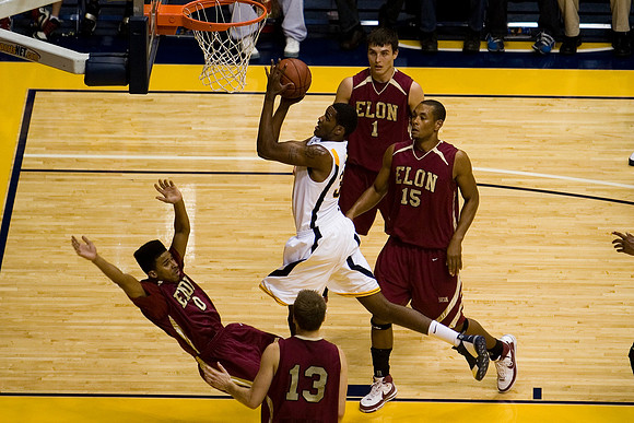 Ebanks charging Kid 'n Play