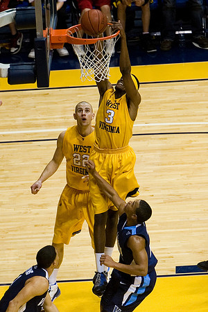 Ebanks with the finish